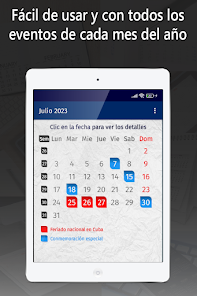 Captura 10 calendario cuba 2023 feriados android