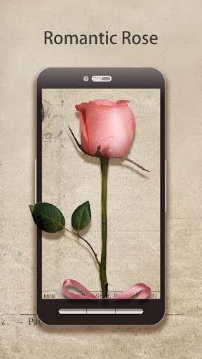 Rose And Poetry Live Wallpaper Screen 2