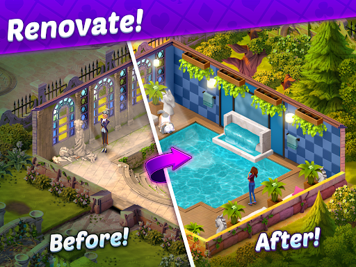 Solitaire Story - Ava's Manor - Simulation - games