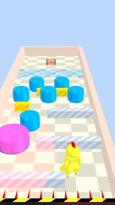 Сhicken Puzzle: Ragdoll Run - Screenshot 1