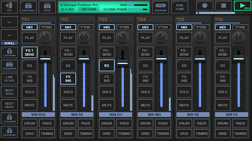 Screenshot of G-Stomper Producer
