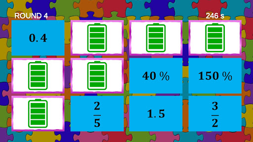 Fractions - Memory Game