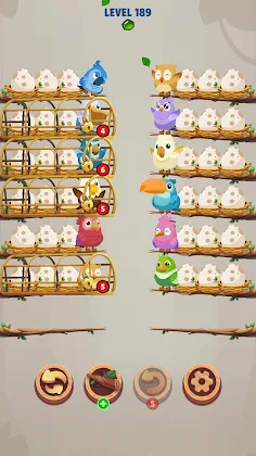 Bird Story: ASMR Bird Sort - Screenshot 3