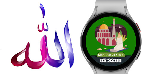 Android application Kaba Girl Animated Watch Face screenshort