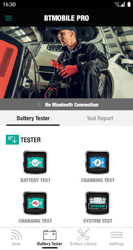 Android application BTMobile Pro screenshort