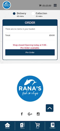 Ranas Fish and Chips Screen 3