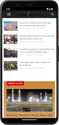 Android application Muslim Obsession screenshort