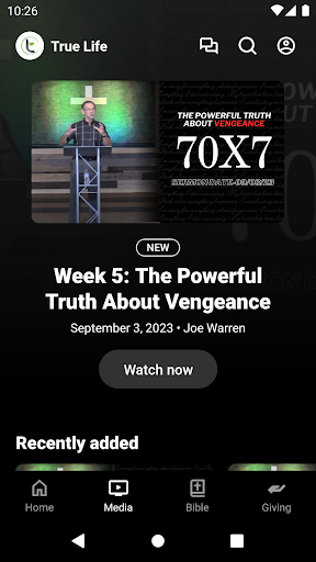 True Life Church UC Screen 2