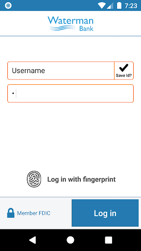 Waterman Mobile Business Screen 2