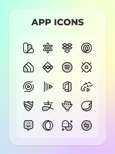 PHANTOM BLACK: Two tone icons Screenshot