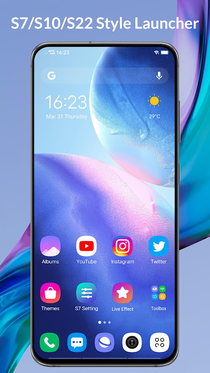 S7/S9/S22 Launcher for GalaxyS - 7.7 - (Android)