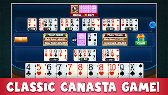 Game screenshot Canasta Plus Offline Card Game mod apk
