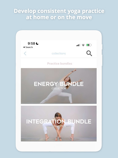 Screenshot of stONE Yoga