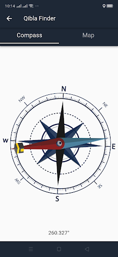 Find Qibla Direction
