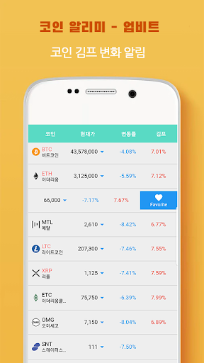 코인 알리미 - 업비트