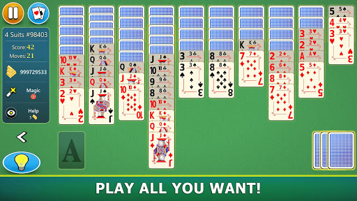 Spider Solitaire Mobile screenshots 16