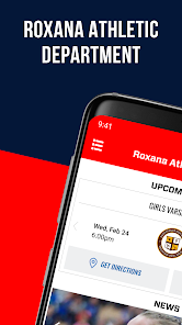 Screenshot 1 Roxana Athletic Department android