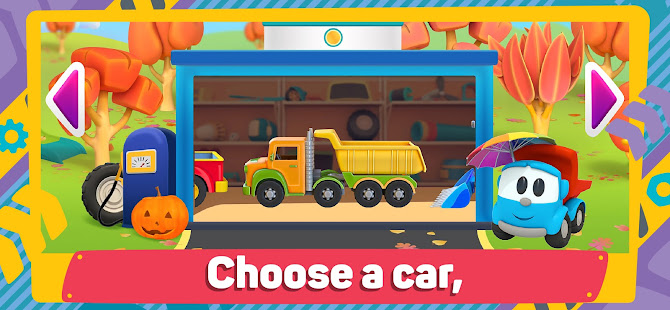 Leo the Truck 2: Jigsaw Puzzles & Cars for Kids apkpoly screenshots 2