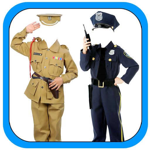 Boys Police Photo Maker logo