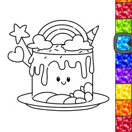 7600 Glitter Unicorn Coloring Pages  Best Free