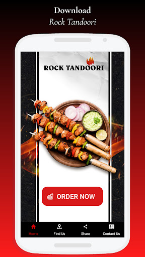 Android application Rock Tandoori screenshort