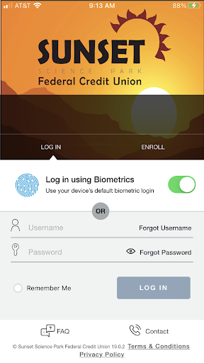Android application SunsetAlerts screenshort