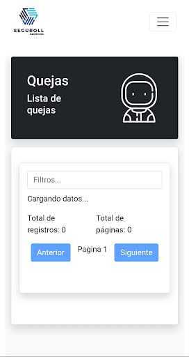 Android application Seguroll Asistencias screenshort