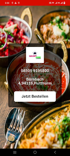 Android application Galaxy Food Hutthurm screenshort