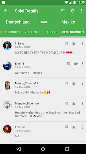 CrowdScores Fußball Liveticker und Statistiken Screenshot