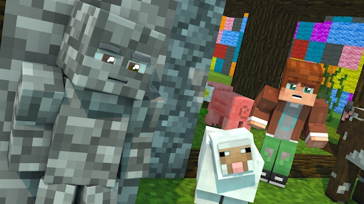 Android application Hide and seek for minecraft screenshort