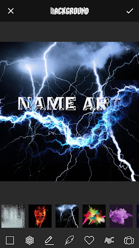 3D Smoke Effect Name Art Maker Screen 3