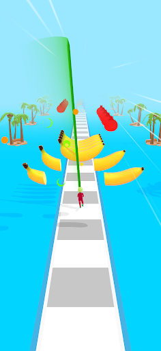 Slicy run Fruits cutting game