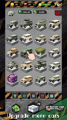 My Military Cars-Merge Gameのおすすめ画像4