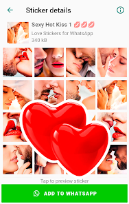 Screenshot 7 Románticas Pegatinas de Amor android