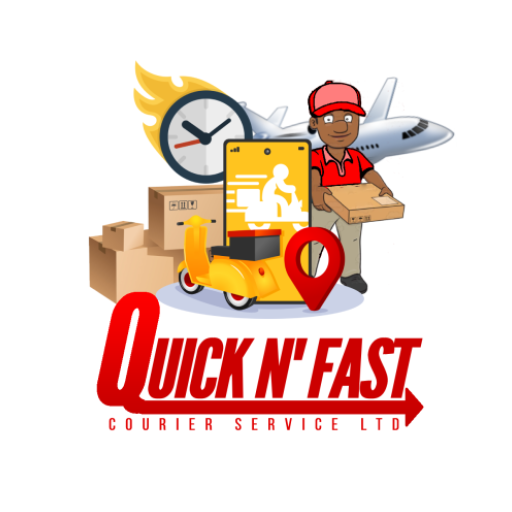 QUICK N FAST COURIER SERVICE logo