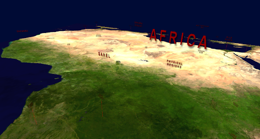 Africa Geography VR Screen 2