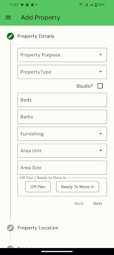 Realtors CRM Screen 2