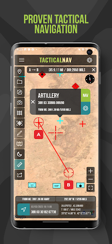 Tactical NAV: MGRS Navigationのおすすめ画像1