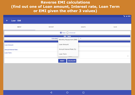 Financial Calculator India Screenshot