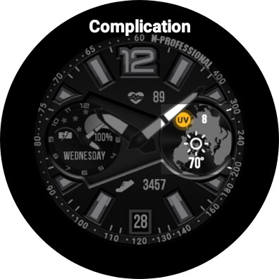 N-SPORT601 Moonphase WatchFace screenshot 8