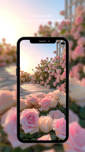 Screenshot of Pink Aesthetic Wallpaper HD