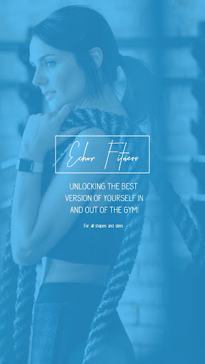 Android application Echor Fitness screenshort