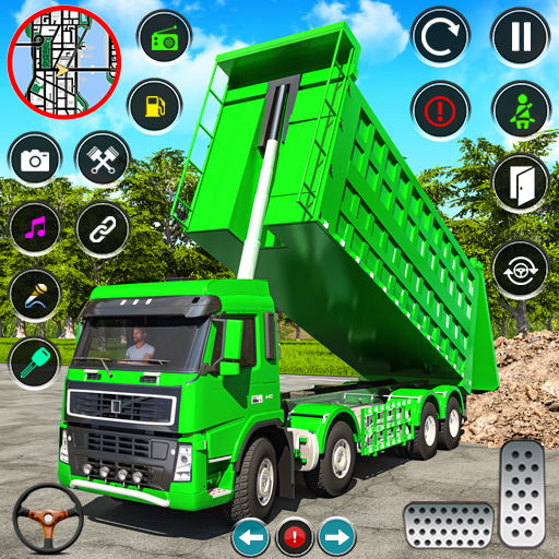Cargo Truck 3D Euro Truck Game logo