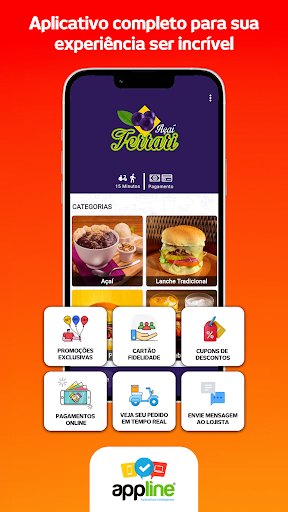 Android application Açaí Ferrari screenshort