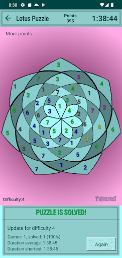 Lotus Sudoku Screen 3