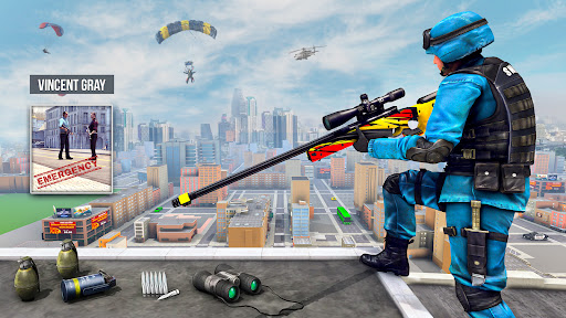 FPS Shooting Commando Gun Game screenshot 2