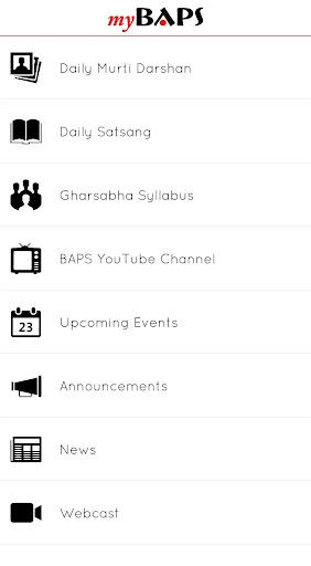 Android application myBAPS screenshort