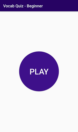 Vocab Quiz English Vocabulary