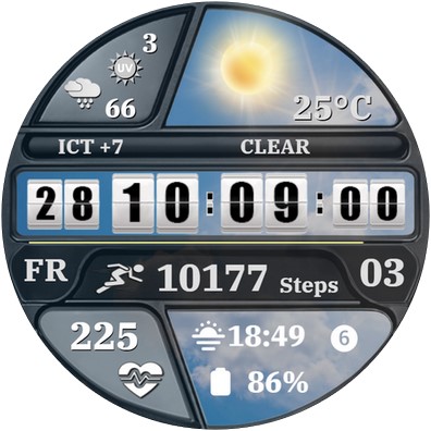 N-SPORT742 SuperDial Weather screenshot 8