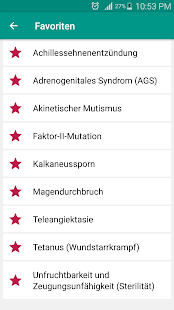 Lexikon der Krankheiten Screenshot